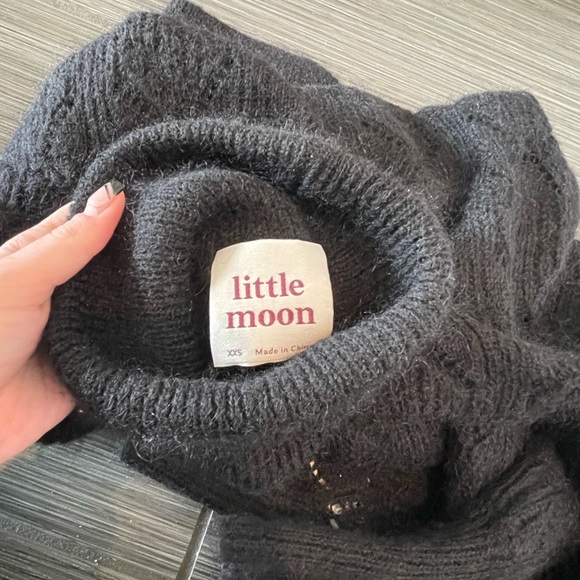 Black $168 Little Moon Negroni Dress Aritzia XS XXS - Picture 12 of 13